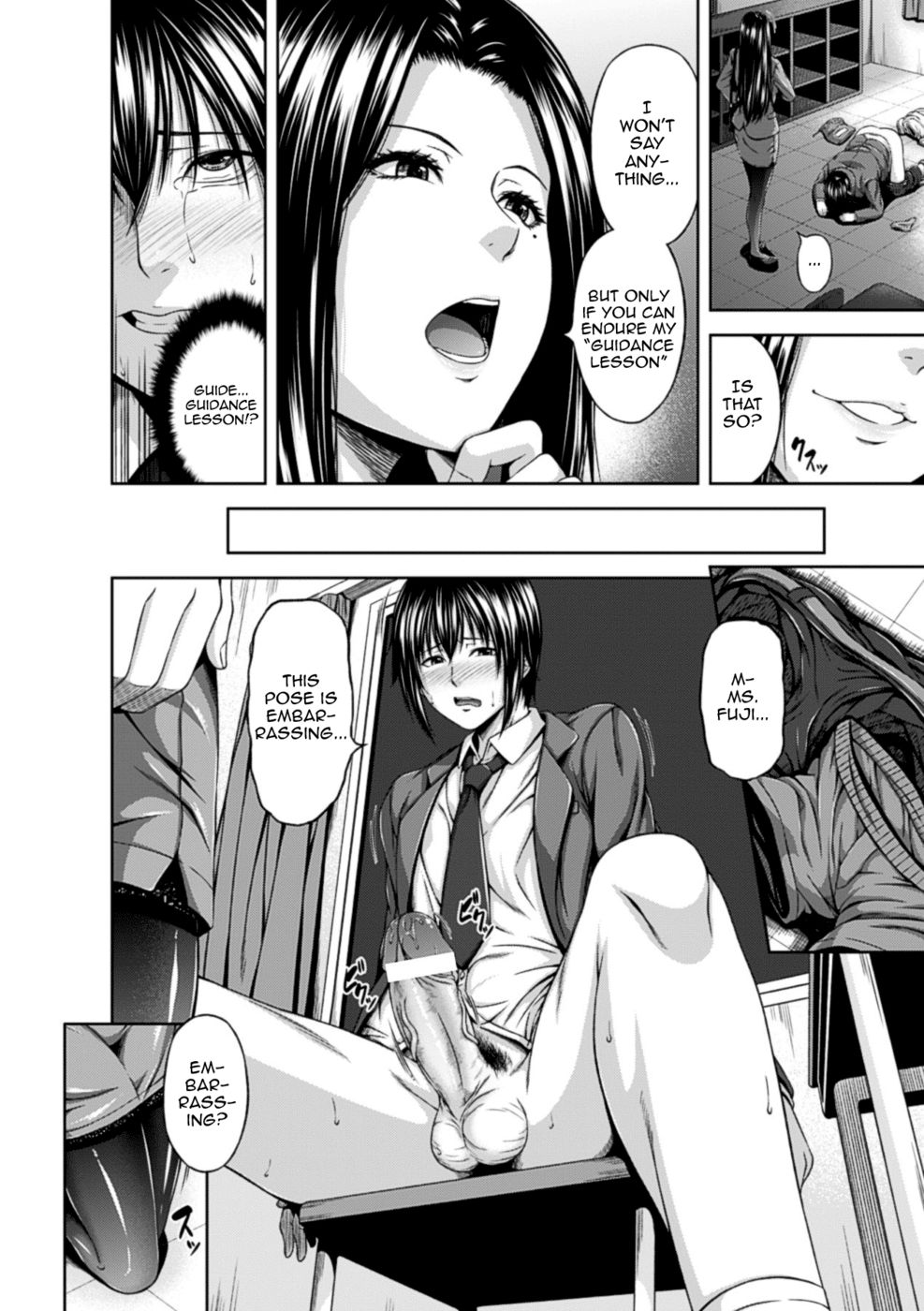 Hentai Manga Comic-Midnight Guidance Lesson-Read-4